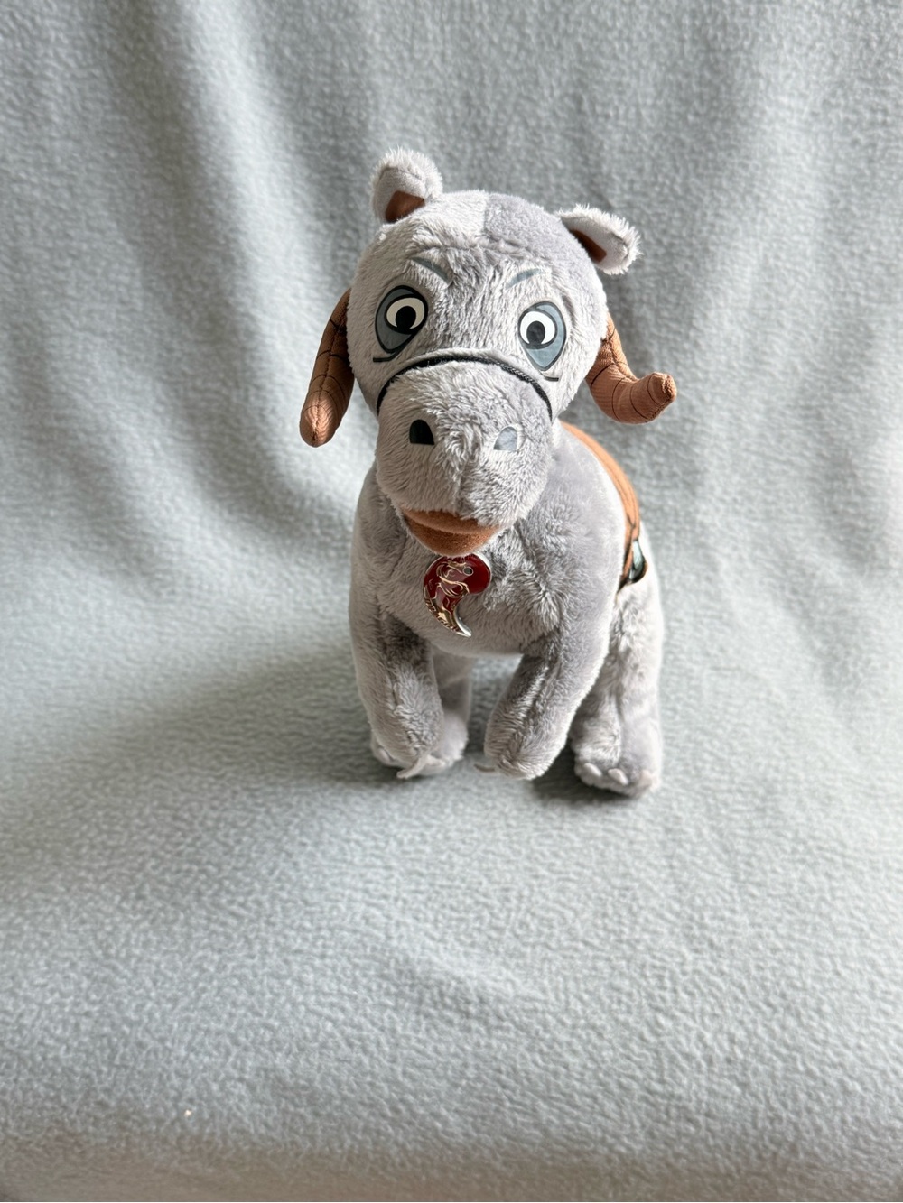 Star Wars Gray Plush Character with Black Logo Tag